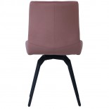 Nevada Medway Swivel Chair - Dusky Pink